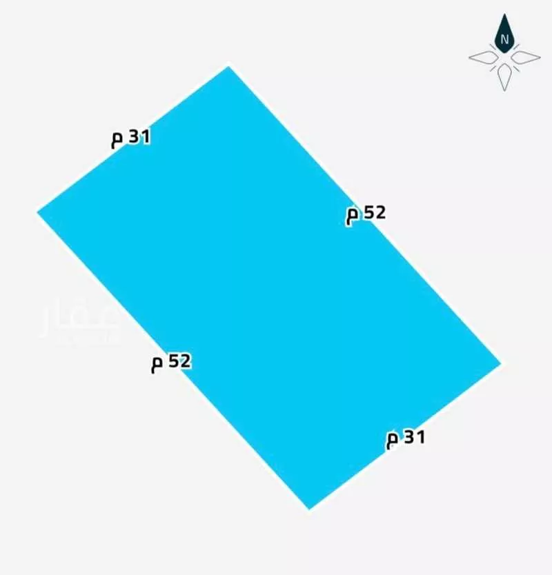 أرض 1570 م² في النظيم 2