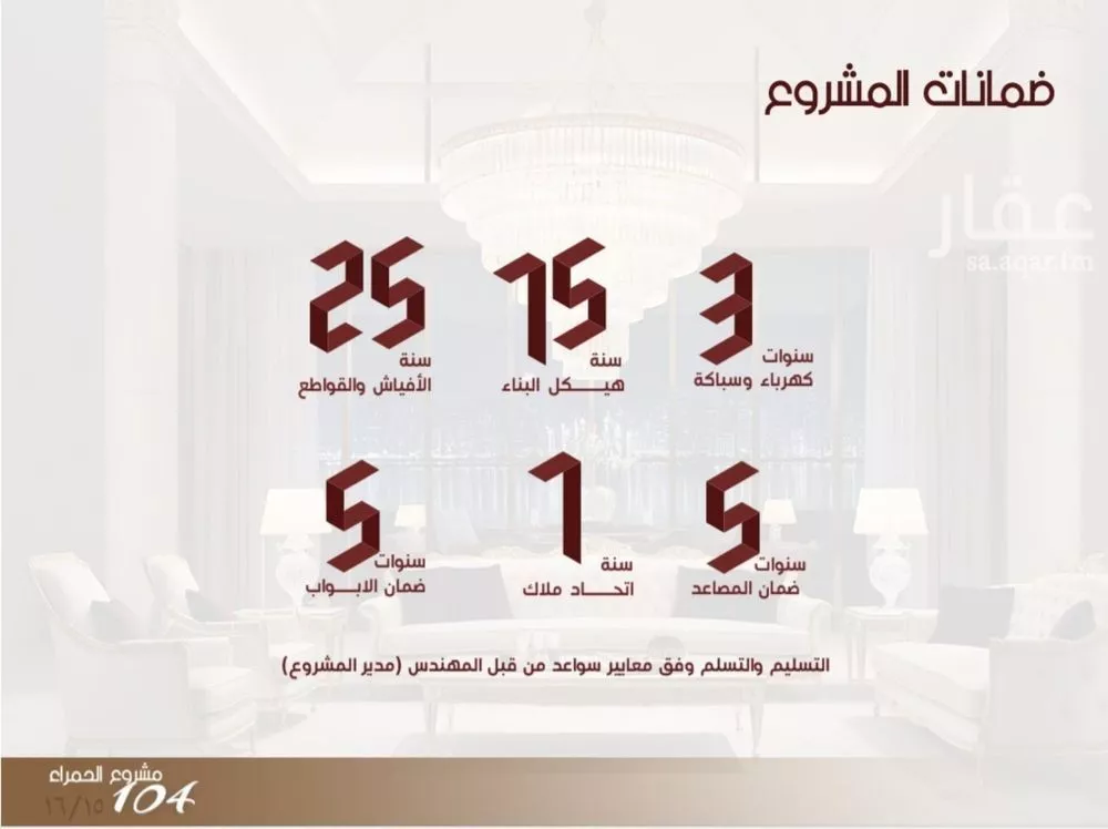 45 bedroom apartment in Al Hamra 3