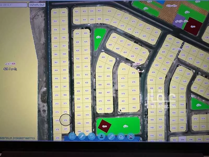 أرض 625 م² في الساحل 2