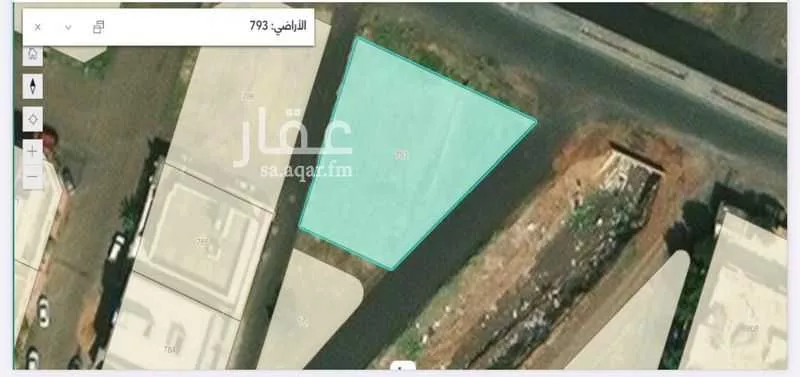 أرض 1085 م² في العزيزية 1