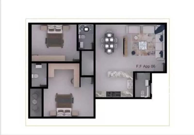 2 bedroom apartment in Al Aridh, Riyadh 4