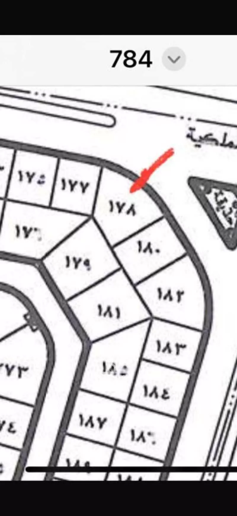 أرض 756 م² في الامواج 2