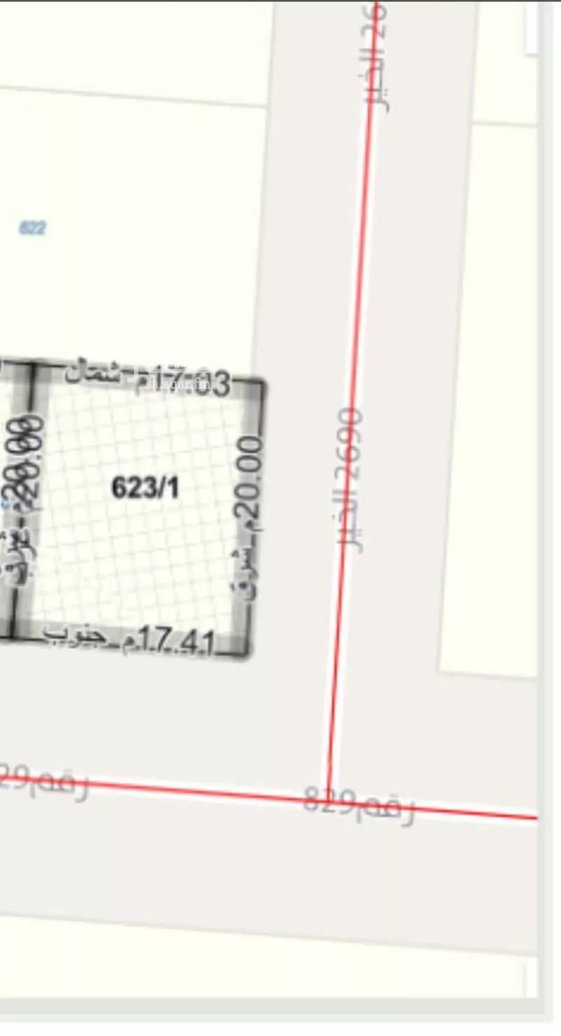 أرض 344 م² في بنبان 2