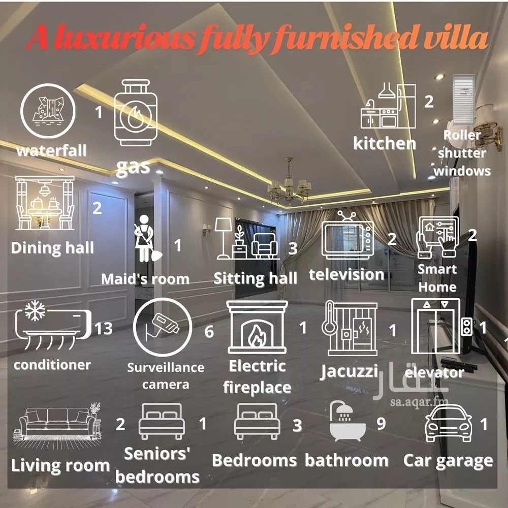 فيلا 5 غرف في المهدية 2