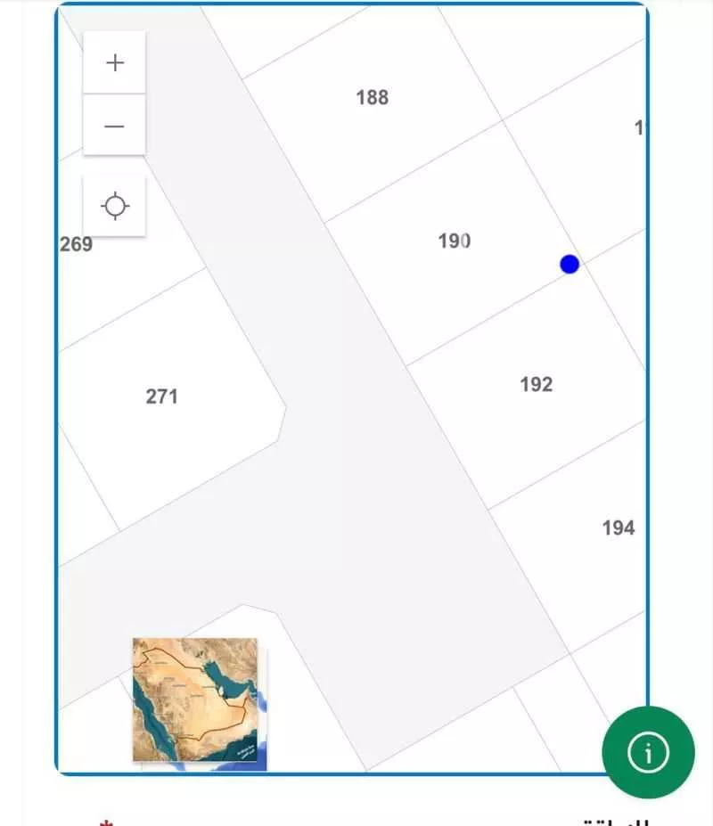 500 sqm land in Al Fursan 2
