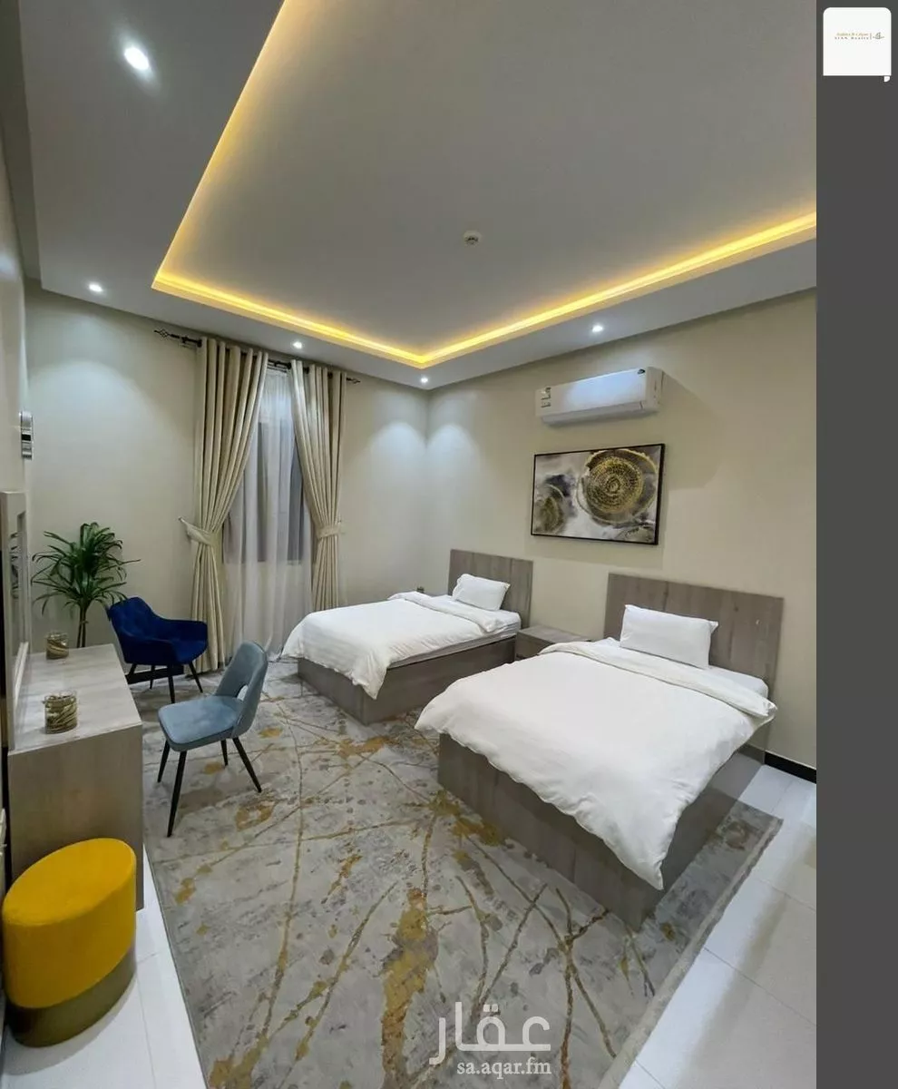 شقة 2 غرف في العليا 3