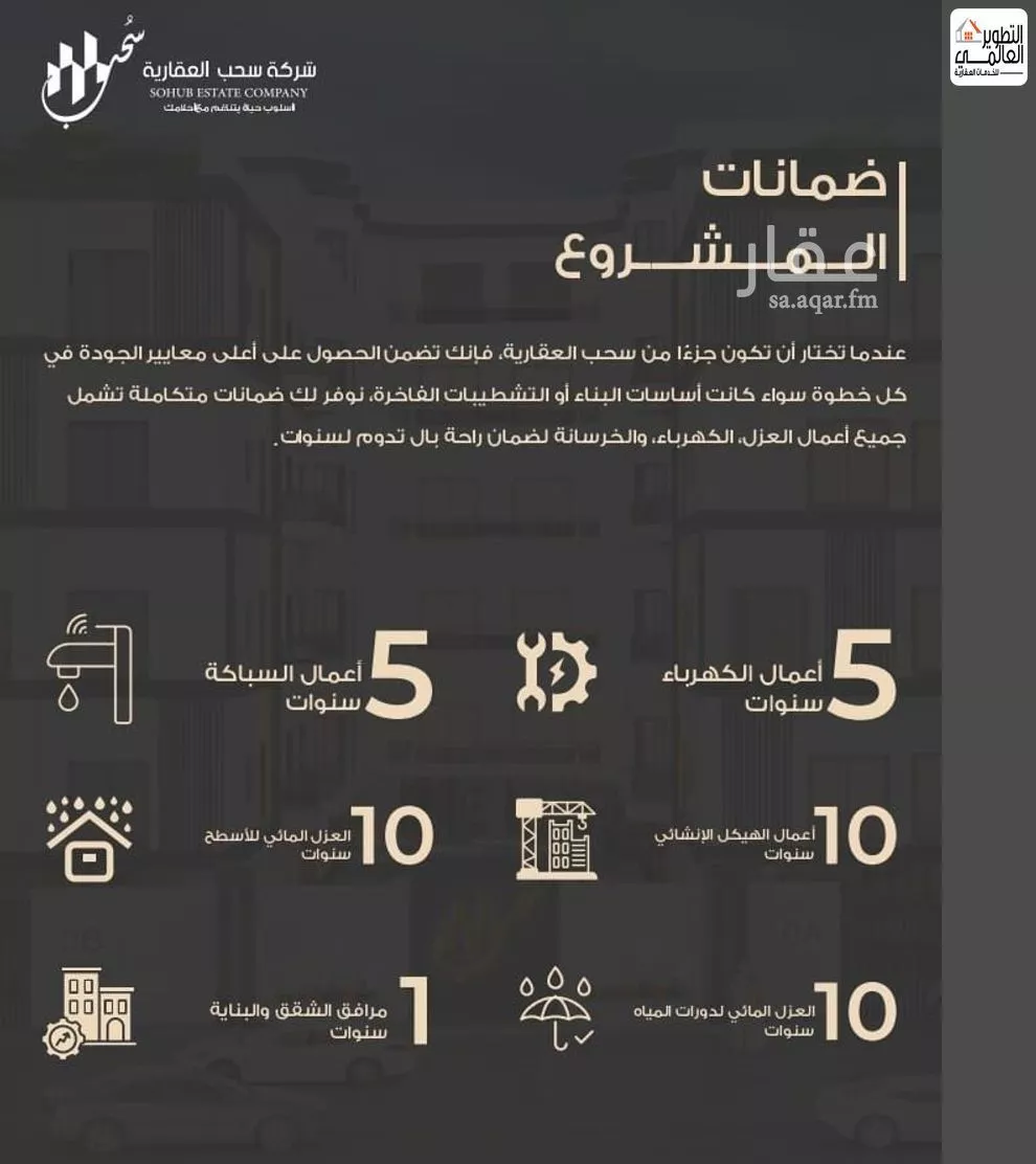 شقة 3 غرف في البحر 5