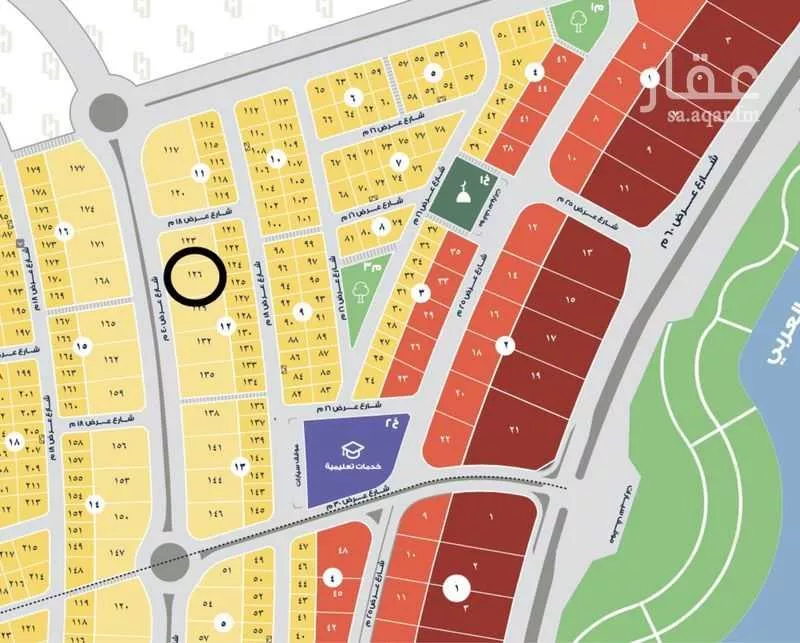 2515 sqm land in Al Bahr