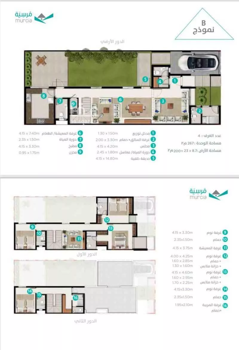 5 bedroom villa in Al Aridh 2