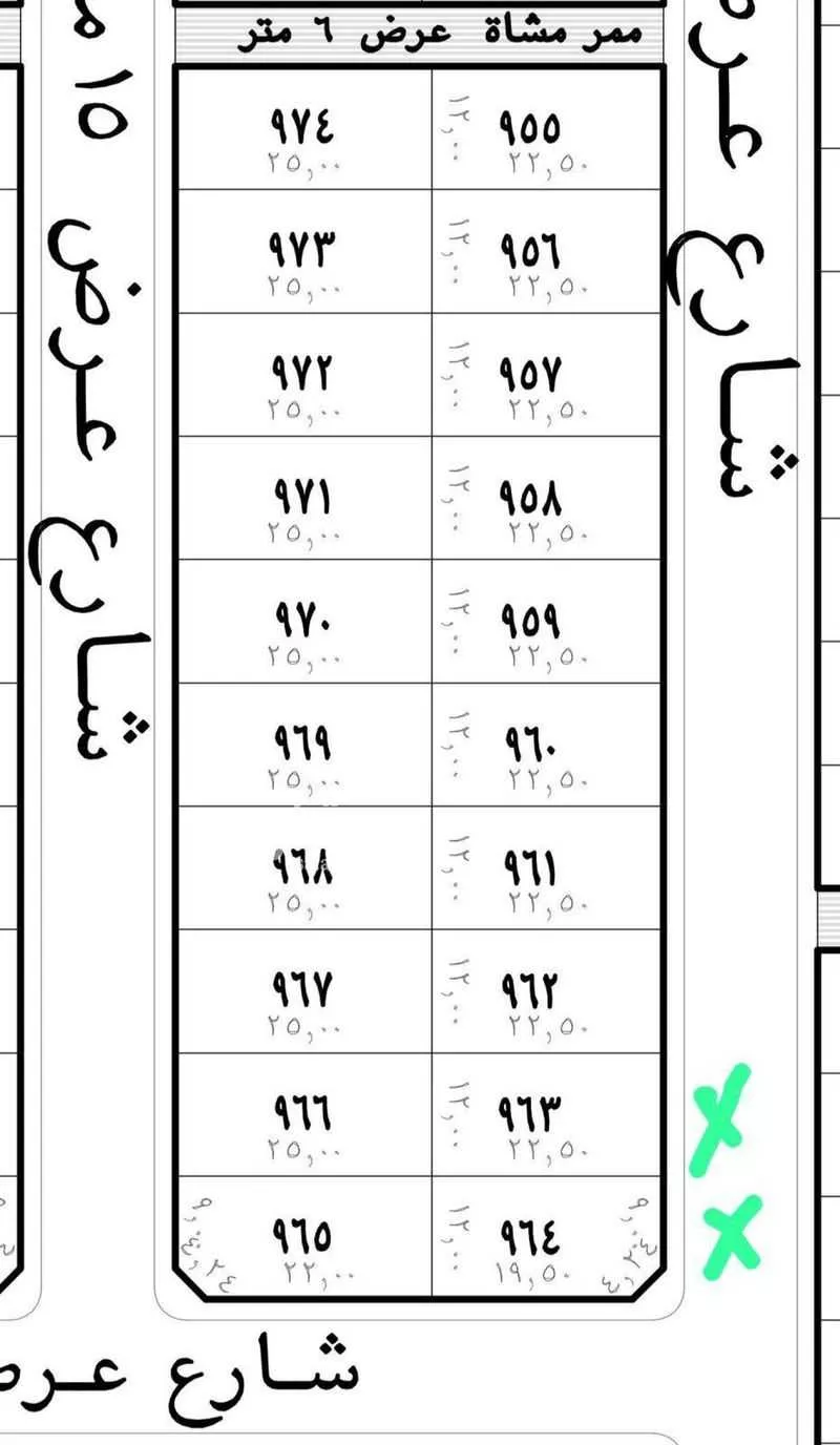 أرض 299 م² في الشرق 5