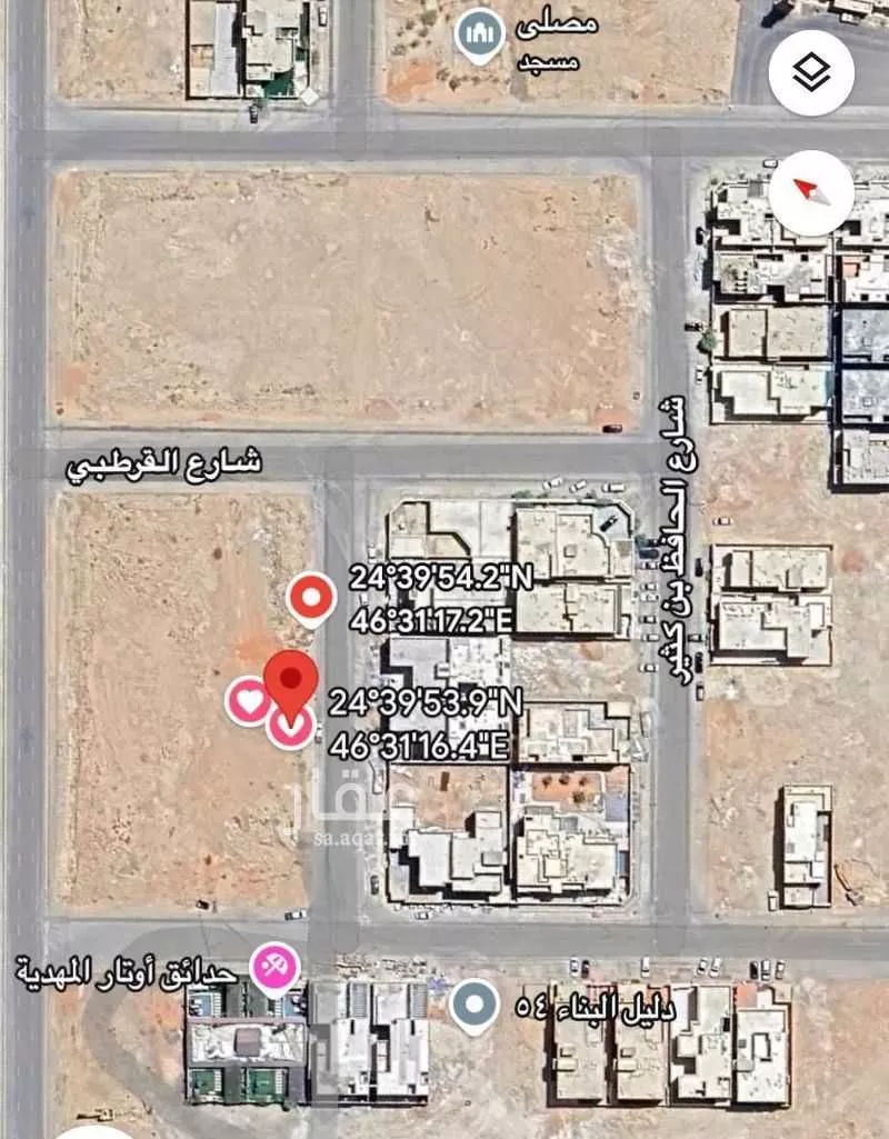 أرض 540 م² في المهدية 5