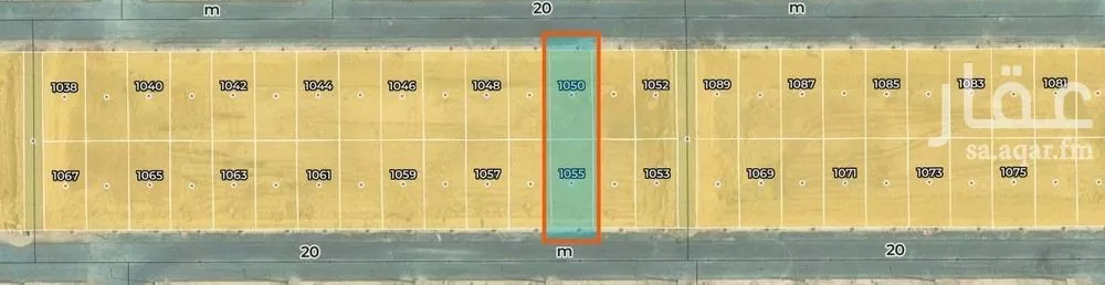 أرض 357 م² في الشرق 2