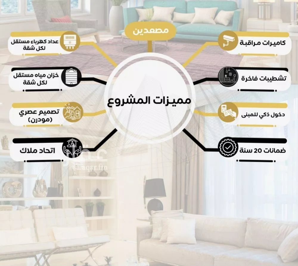 شقة 3 غرف في الريان 4