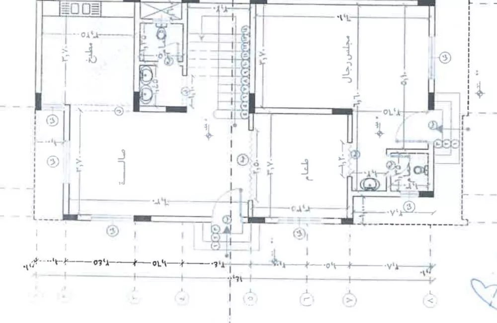 فيلا 4 غرف في الملقا 2