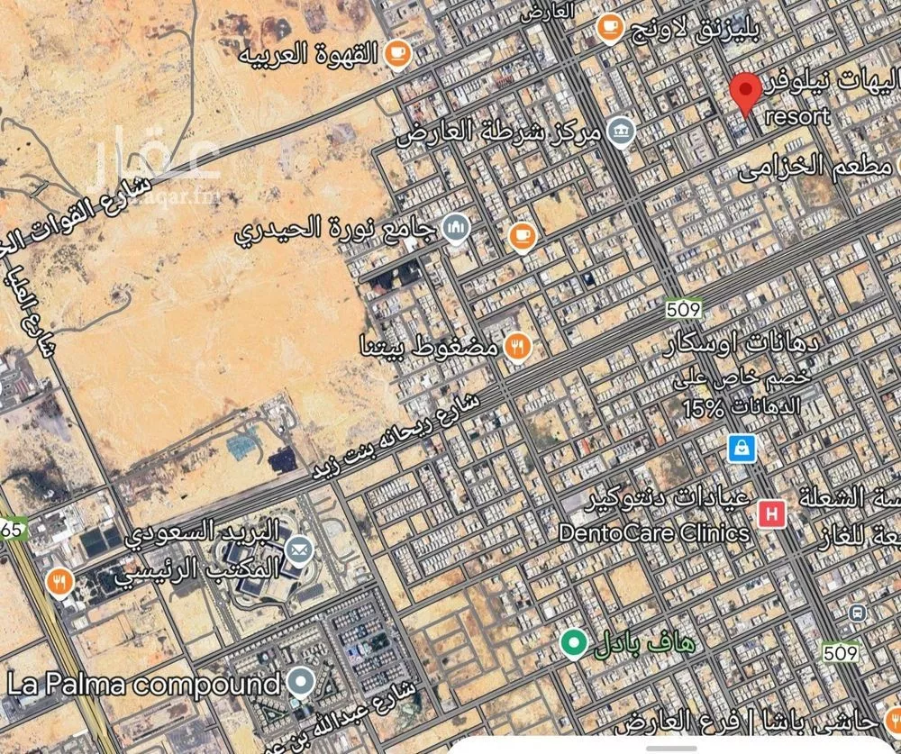 عمارة 560 م² في العارض