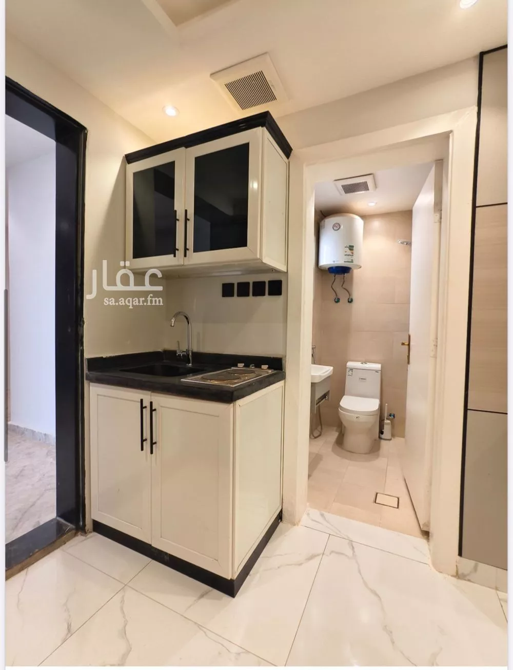 شقة 1 غرف في العقيق 5