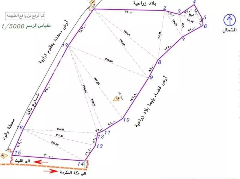 أرض 240534 م² في الملك فهد 2