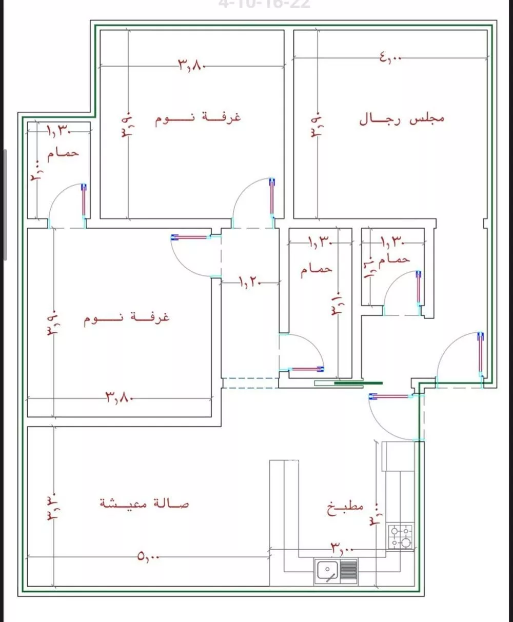 شقة 3 غرف في الصوارى 2