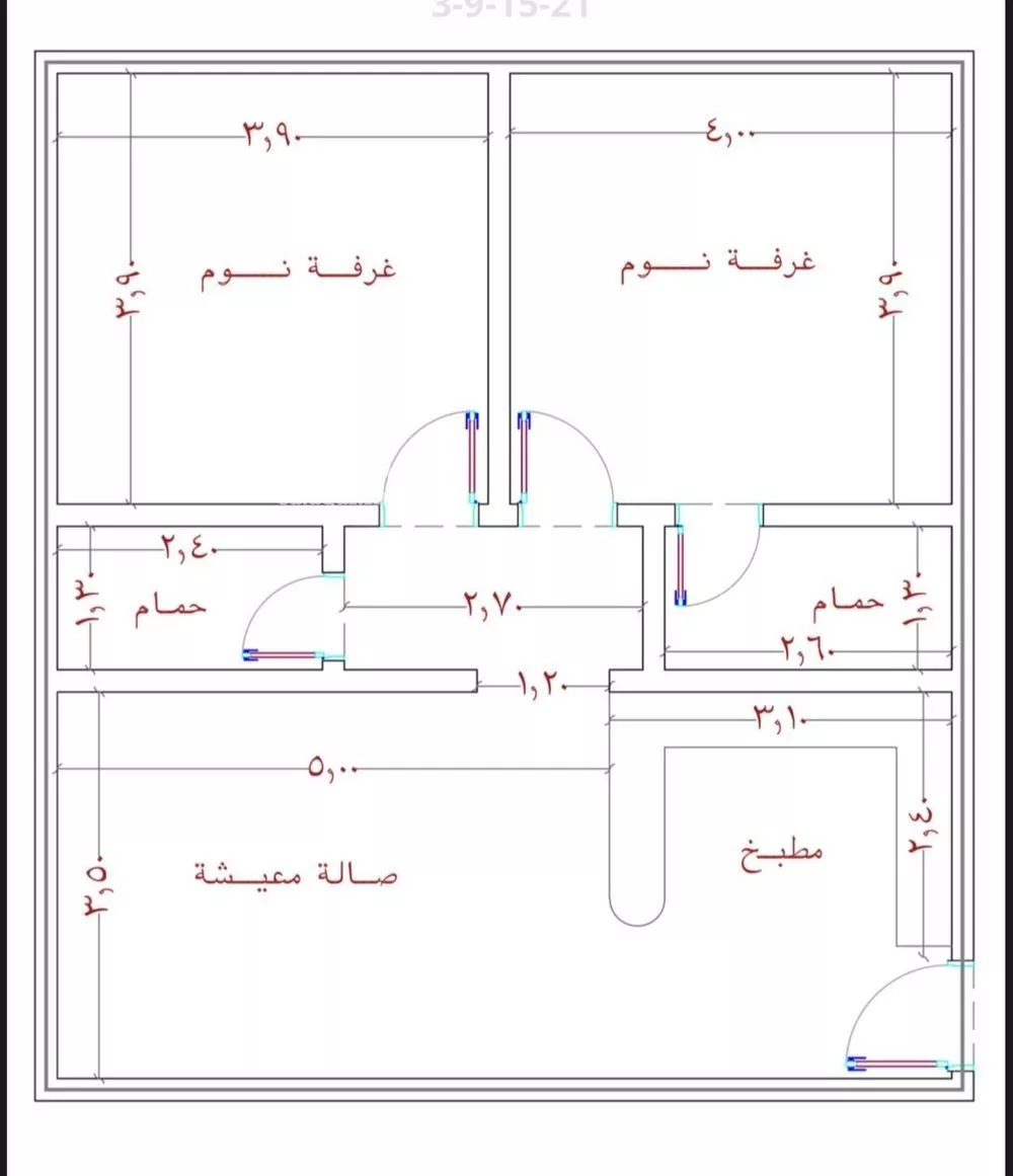 2 bedroom apartment in Al Sawari 2