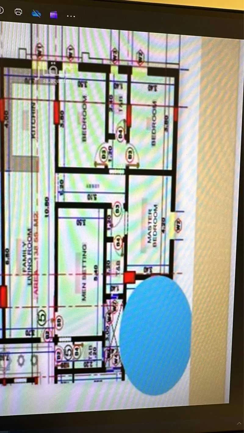 شقة 3 غرف في السيف 5