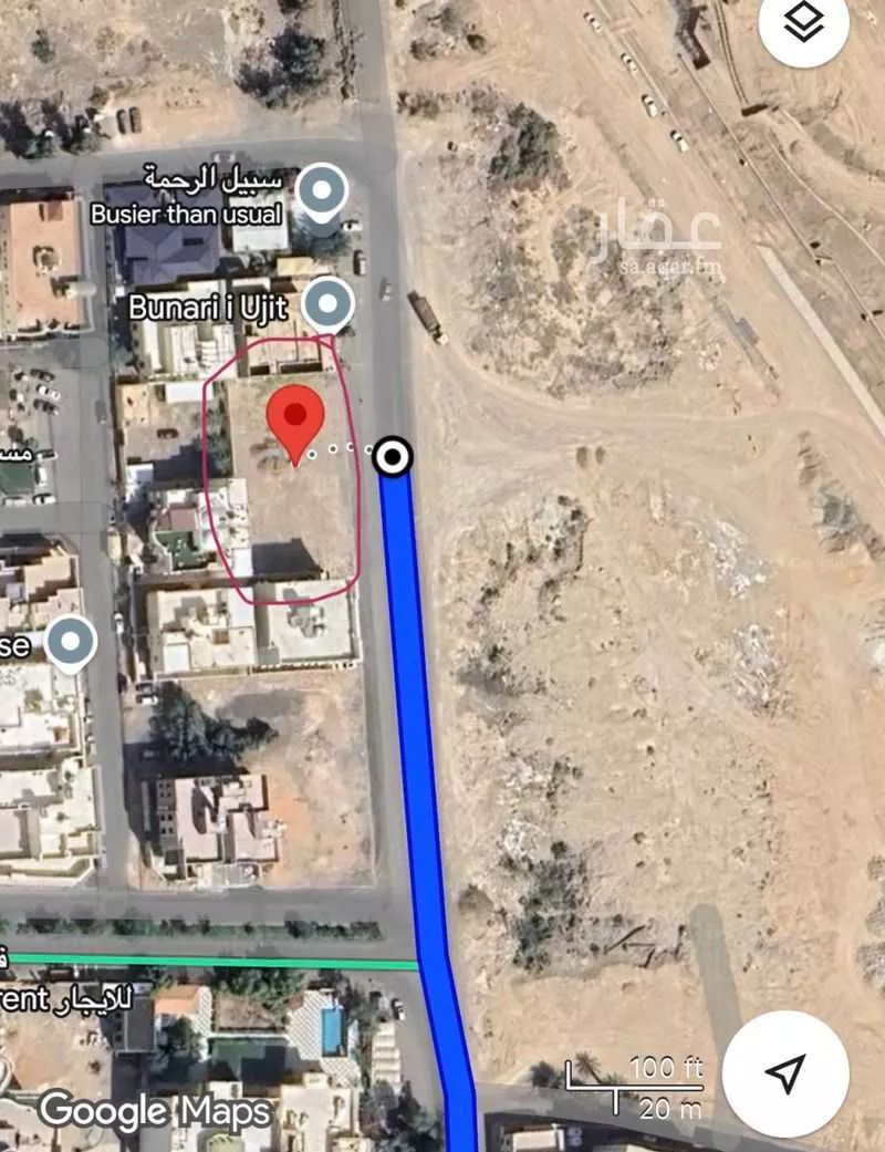 أرض 1130 م² في العيون 1