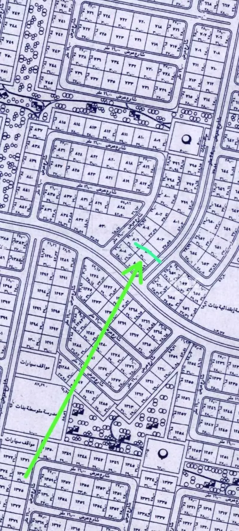 أرض 449 م² في الزمرد 4