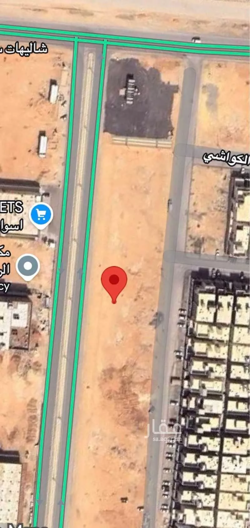 أرض 1200 م² في الرمال