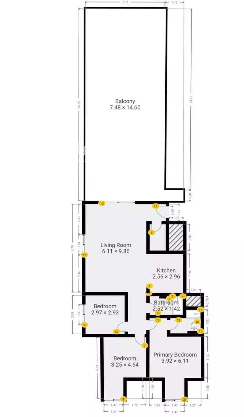 3 bedroom apartment in Al Malqa