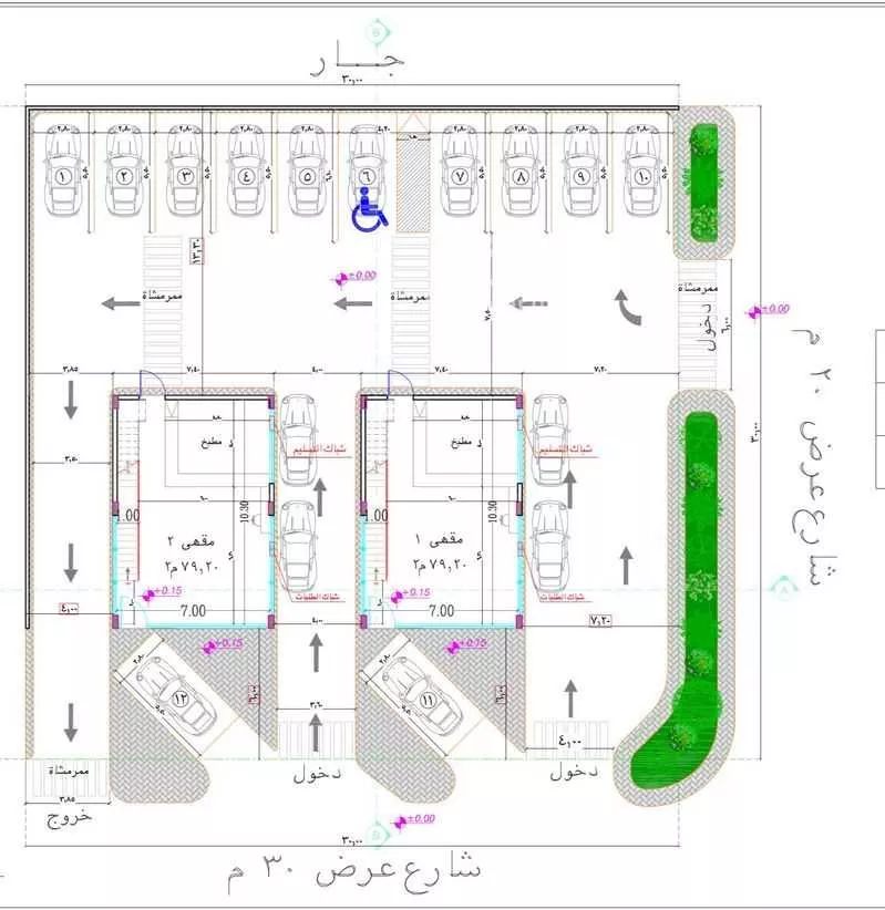 محل 900 م² في ظهرة البديعة 2