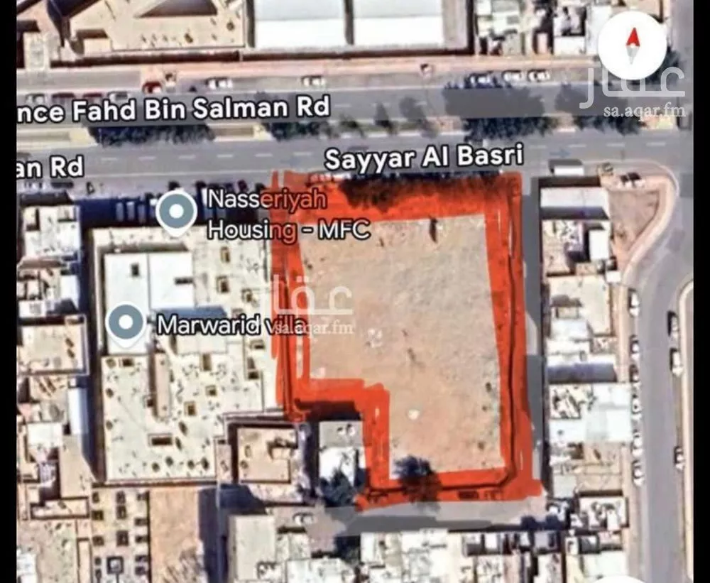 أرض 2425 م² في الناصرية 2