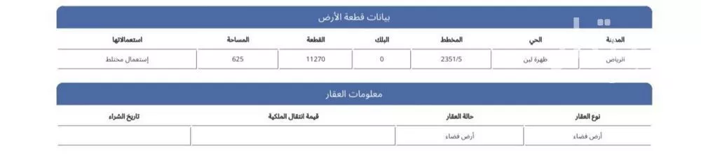 أرض 625 م² في ظهرة لبن 2