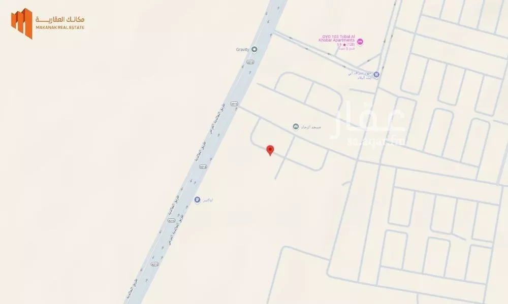 أرض 437 م² في الرجاء