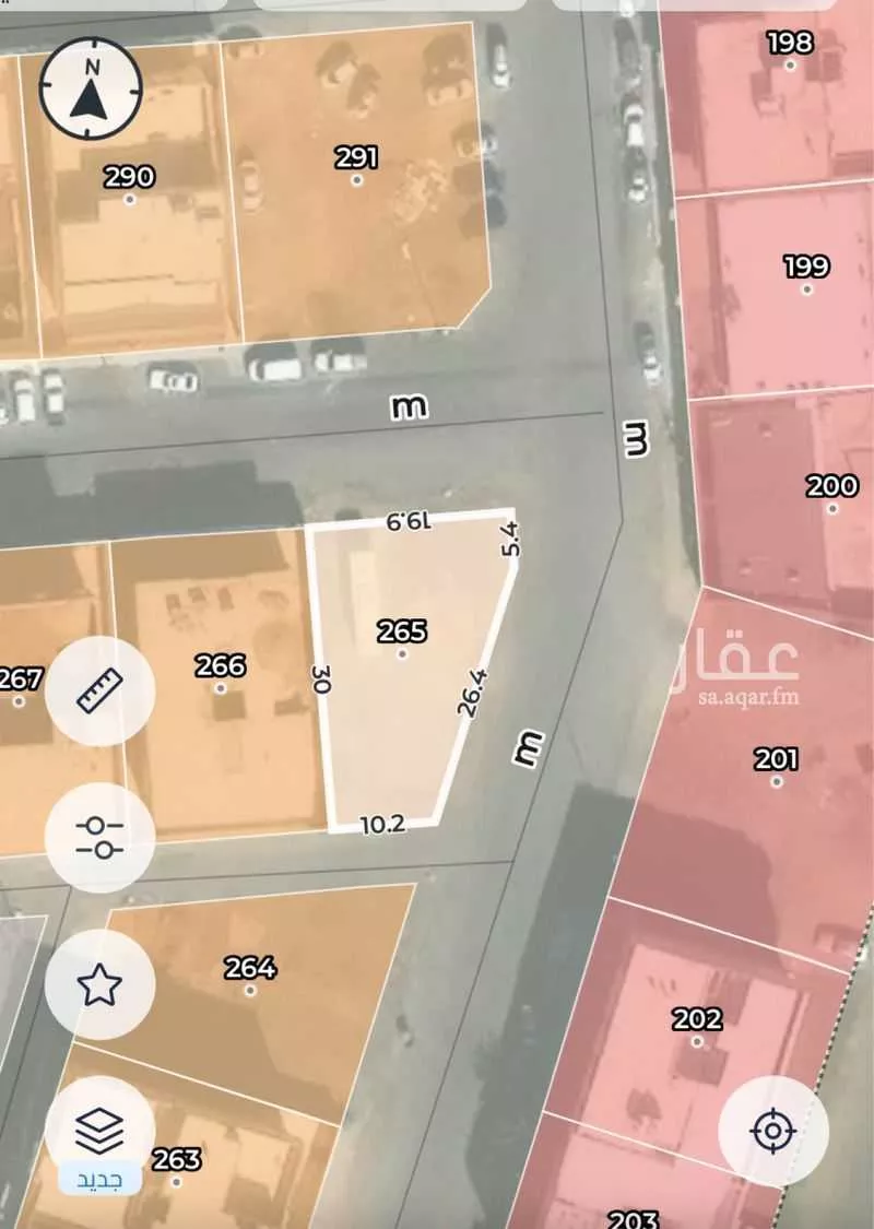 أرض 537 م² في السكة الحديدية