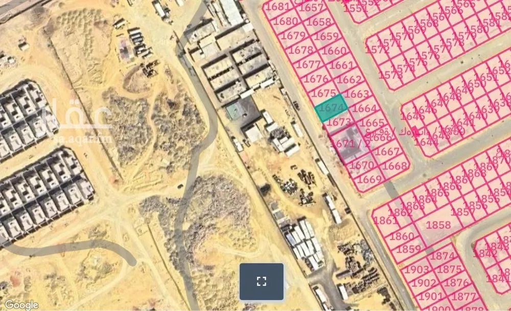 أرض 350 م² في الشرق 2