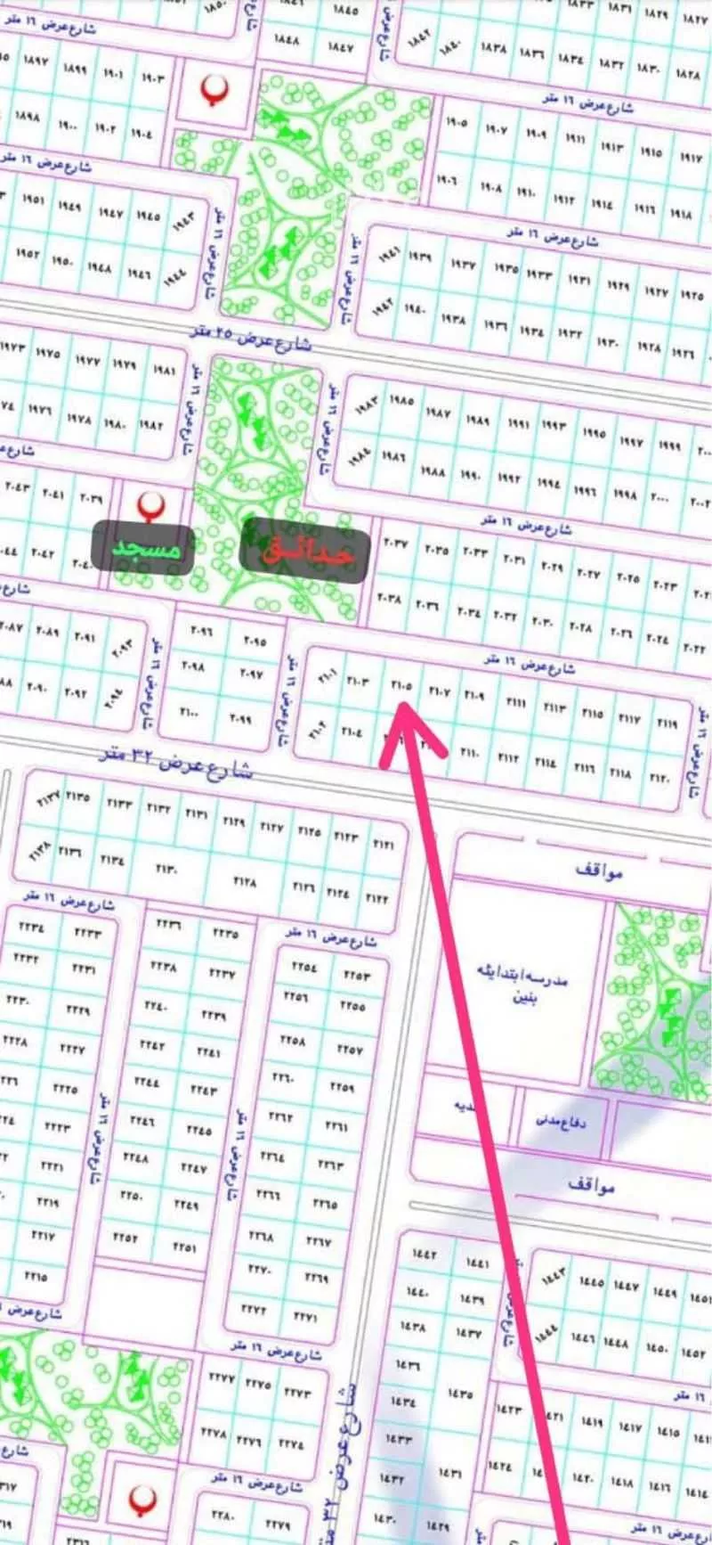 أرض 450 م² في جدة 1