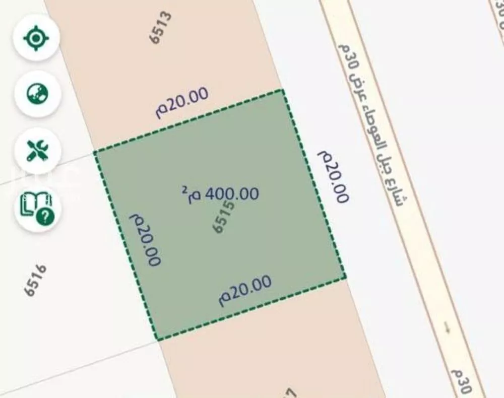 أرض 400 م² في ظهرة لبن 2