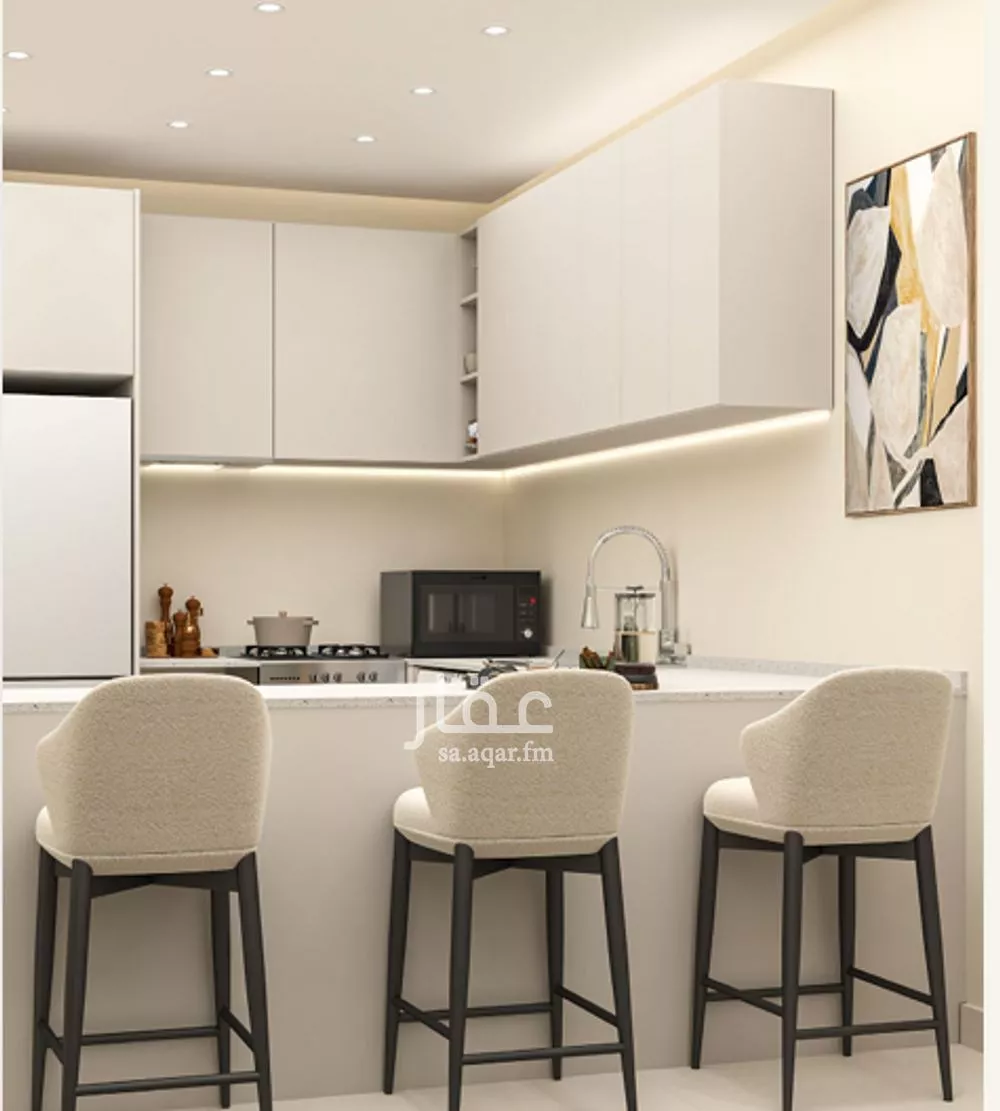 شقة 2 غرف في النرجس 5