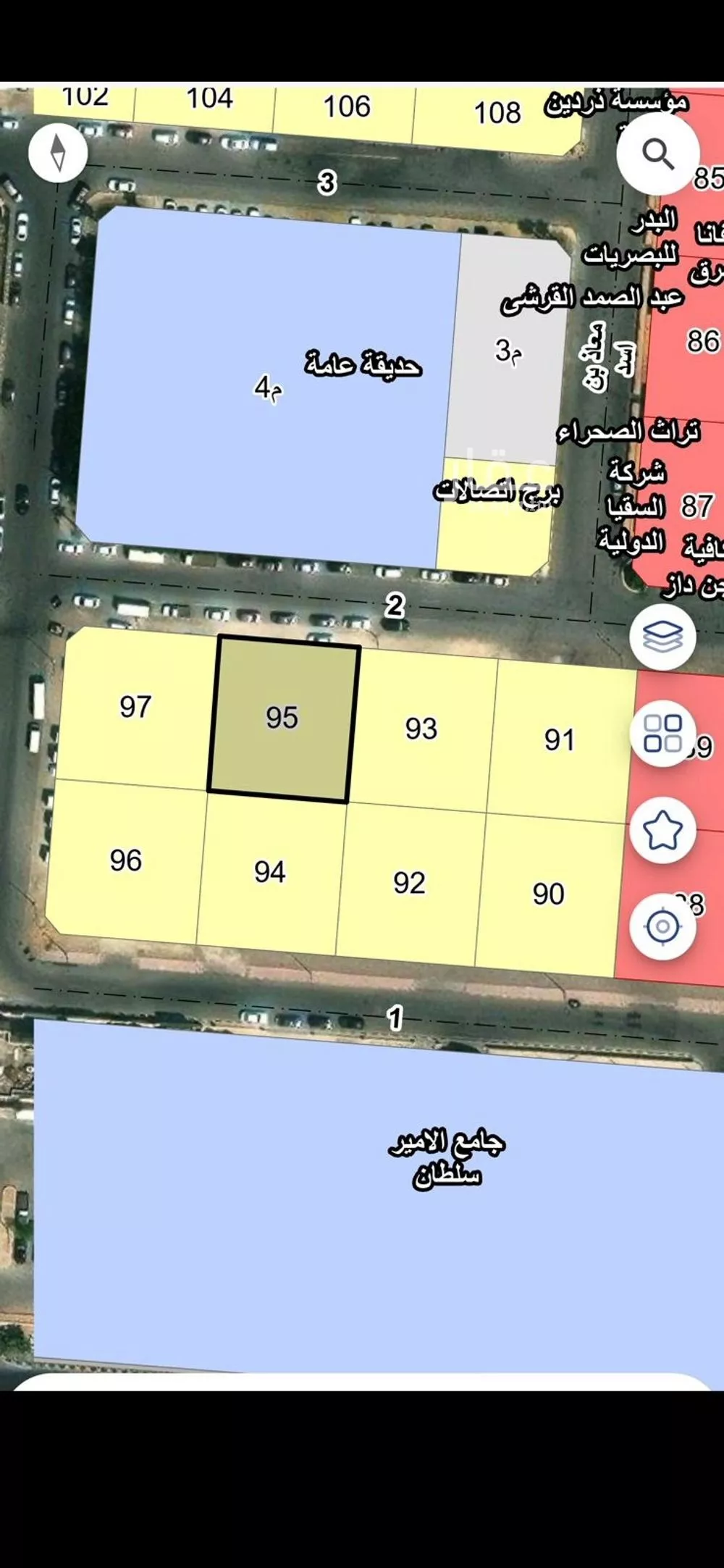 أرض 687 م² في اليرموك