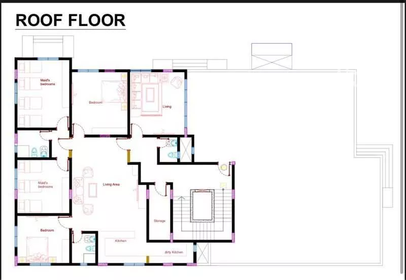 شقة 7 غرف في الزمرد، جدة 9