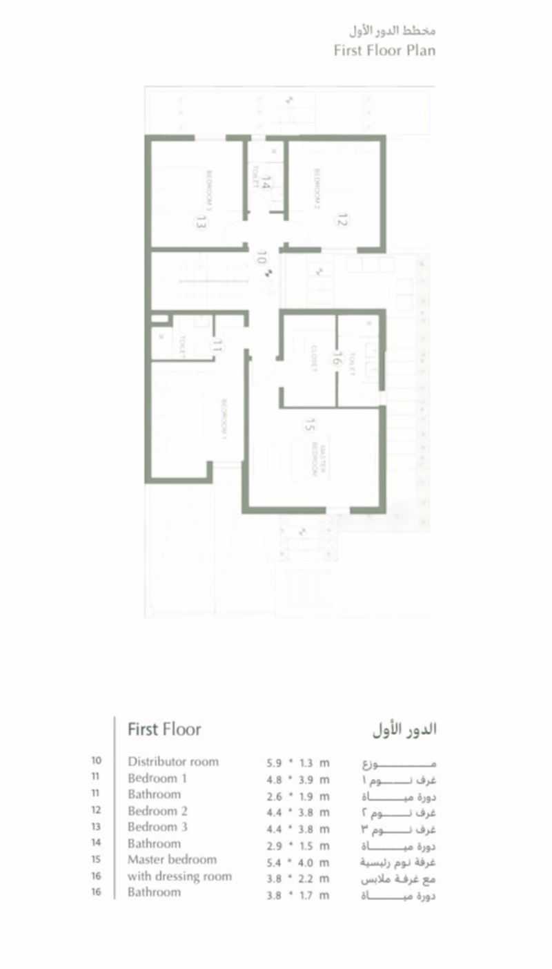 فيلا 5 غرف في الفنار، الدمام 4