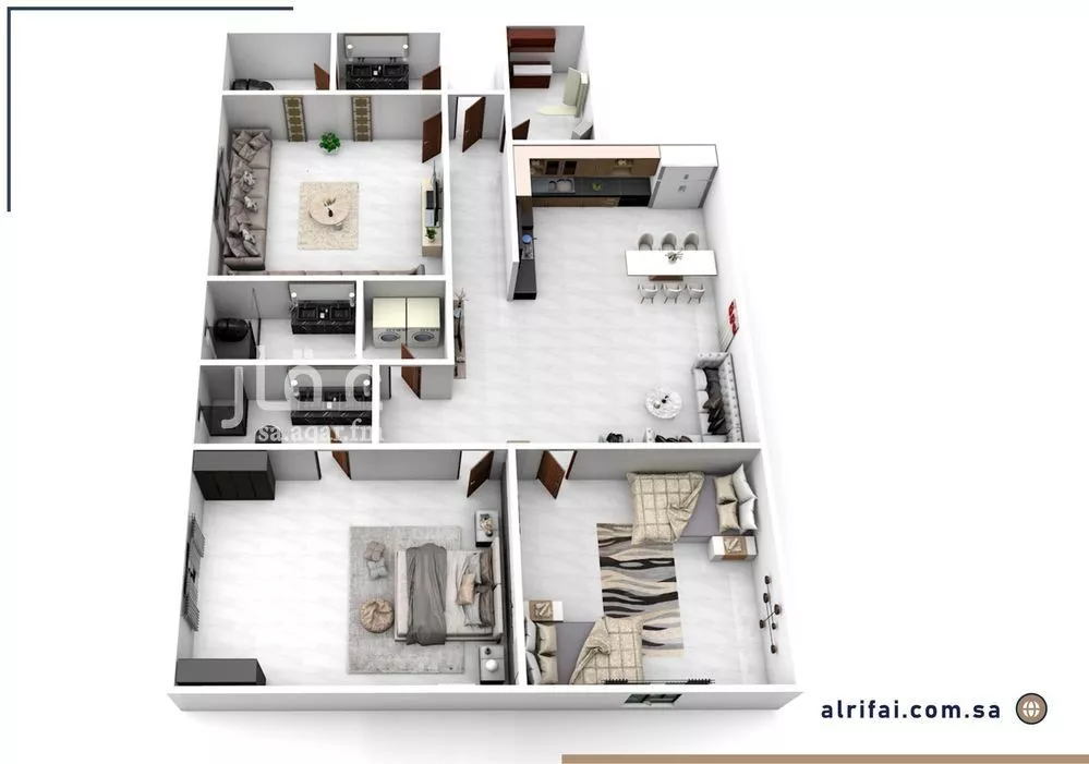 3 bedroom apartment in Al Salamah 4