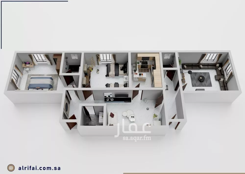 3 bedroom apartment in Al Bawadi, Jeddah 4