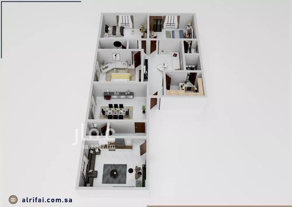 5 bedroom apartment in Al Bawadi, Jeddah 5