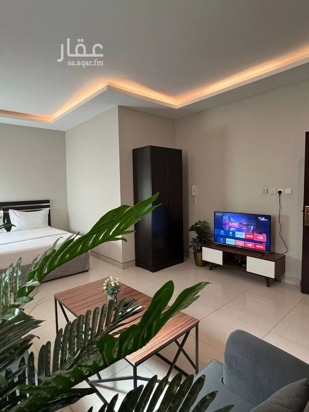 شقة 1 غرف في النرجس 1