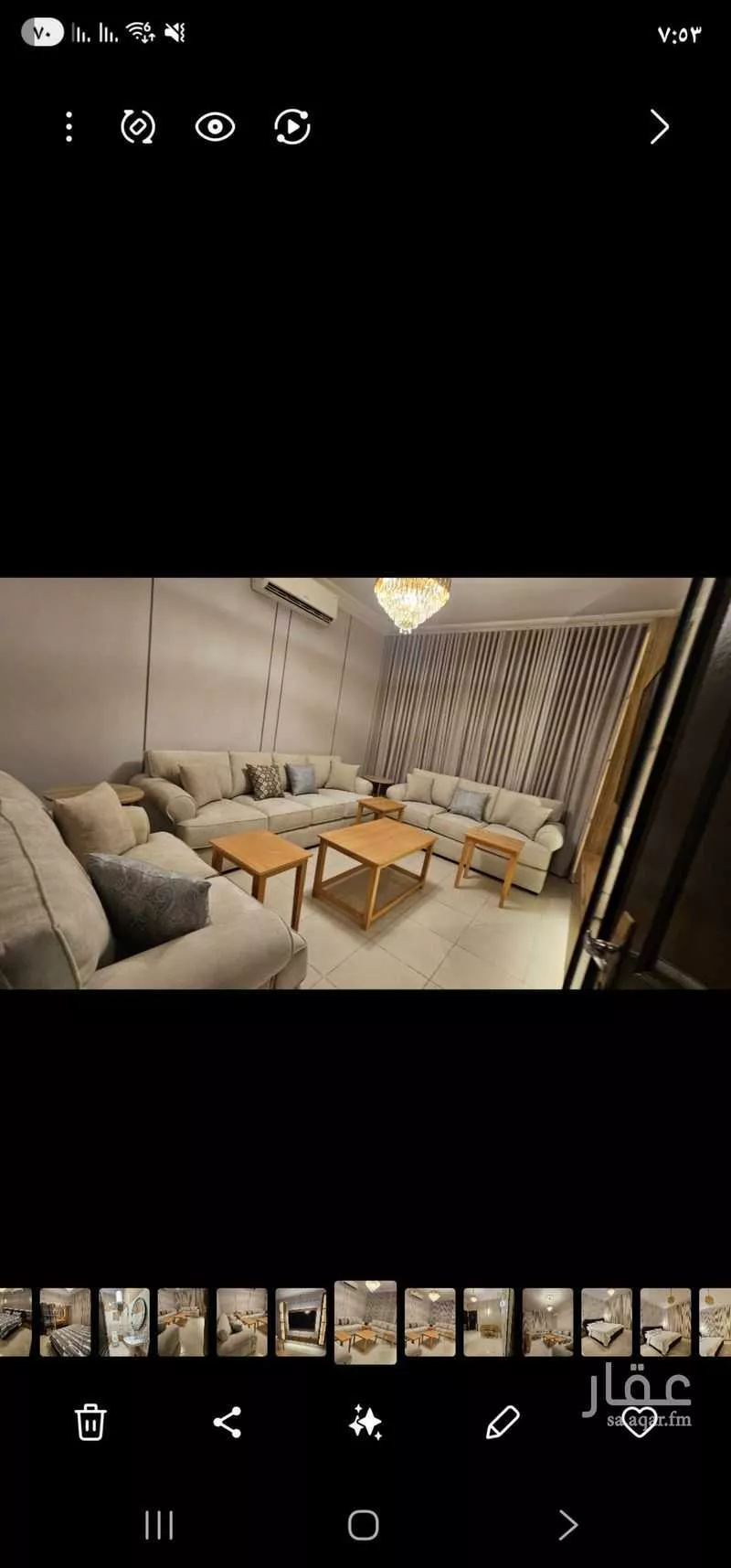 شقة 1 غرف في الروضة 2