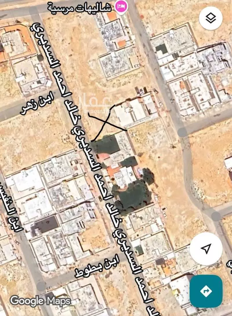 أرض 630 م² في بنبان 2