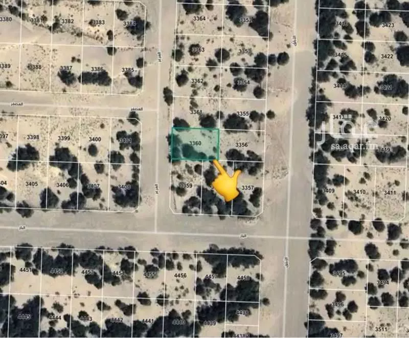 أرض 602 م² في العكيشية 2