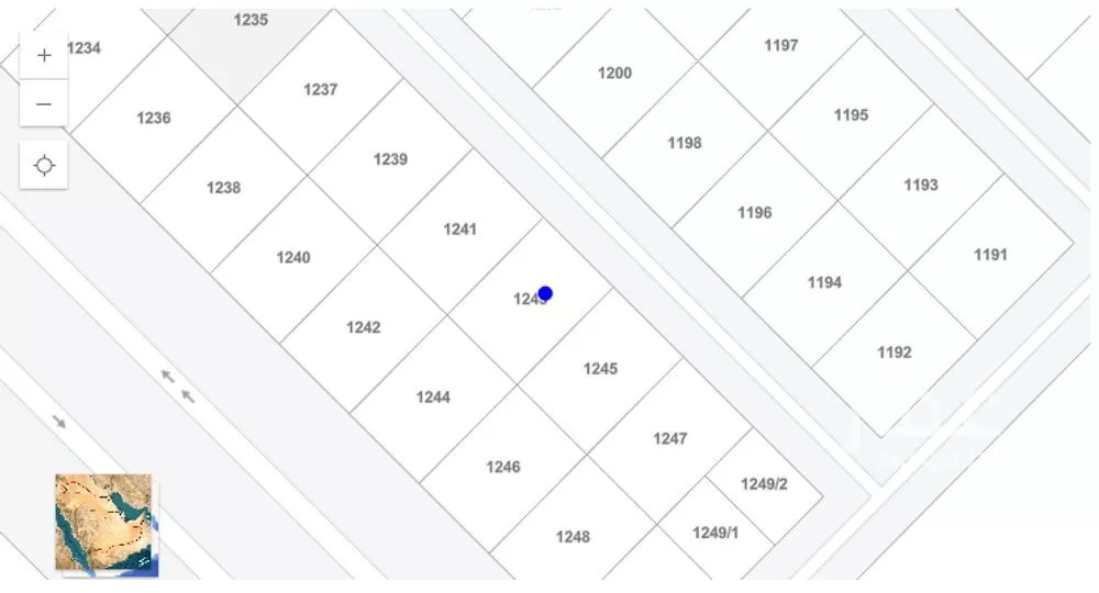 أرض 400 م² في عريض 1