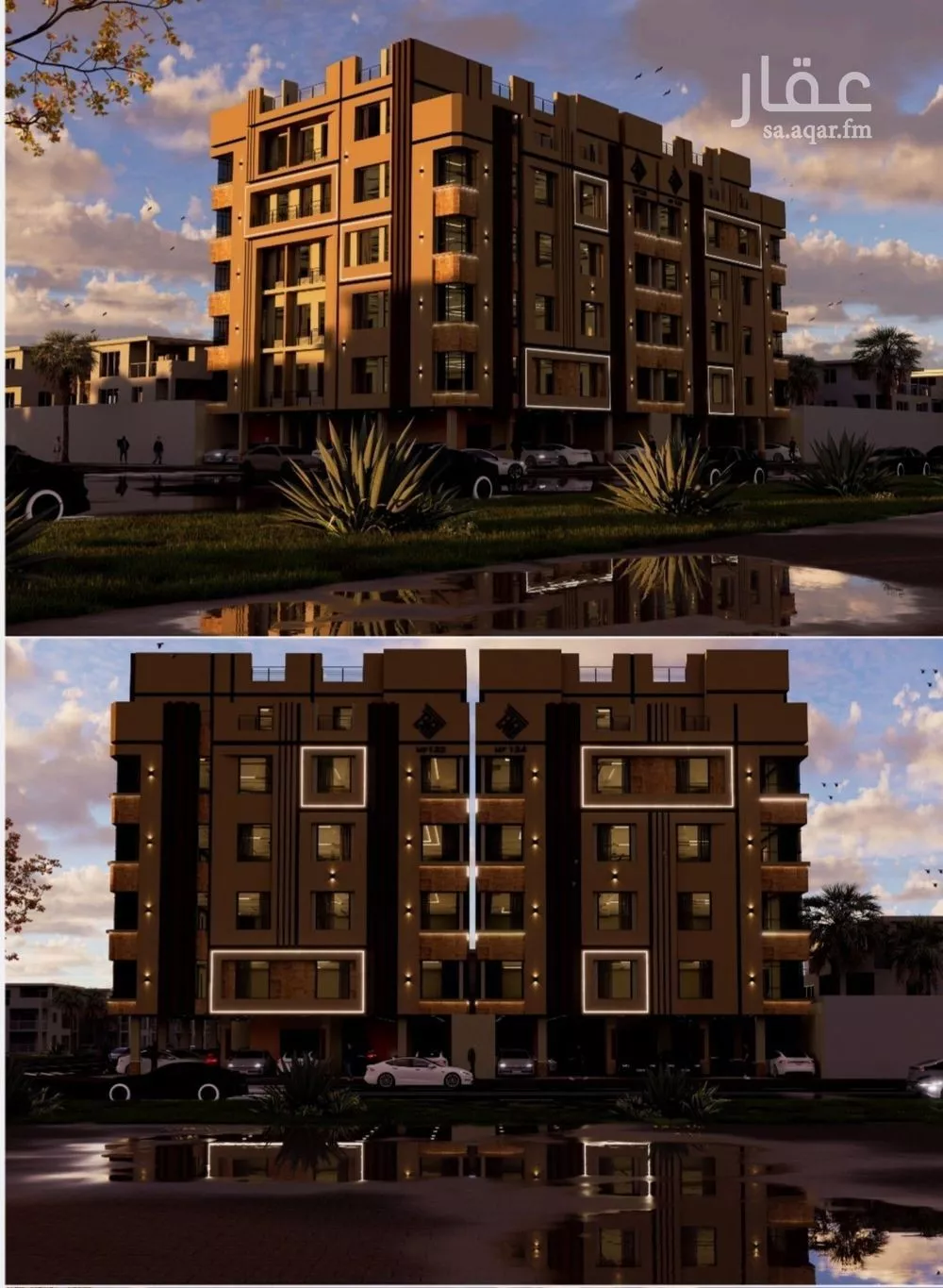 شقة 2 غرف في النزهة 3