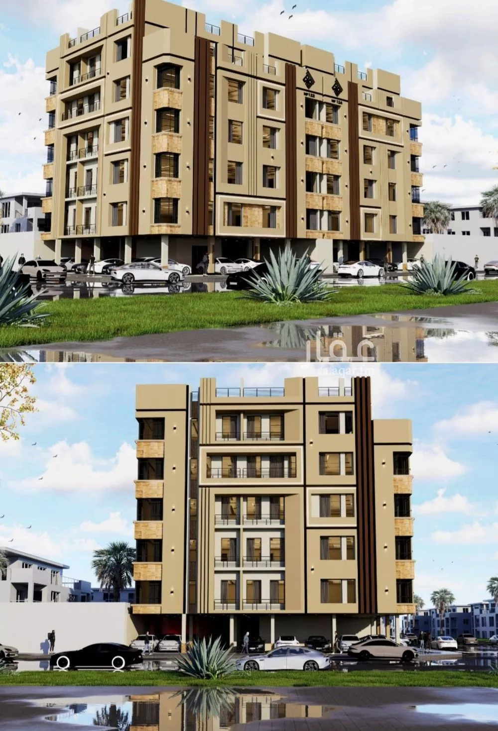 شقة 2 غرف في النزهة 5